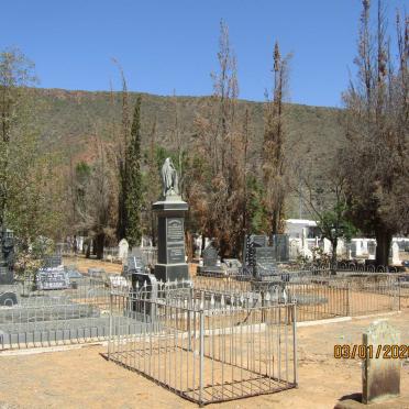 Eastern Cape, GRAAFF-REINET, Stockenstroom Street, cemetery