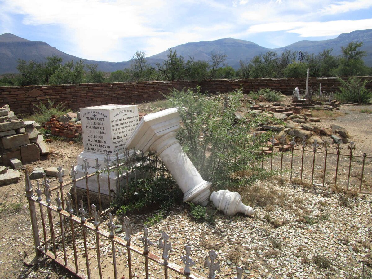 5. Memorial damaged in 2021