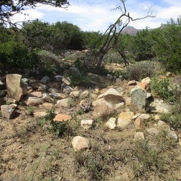 Eastern Cape, GRAAFF-REINET district, Petersburg, Upper Groenkloof 379, farm cemetery
