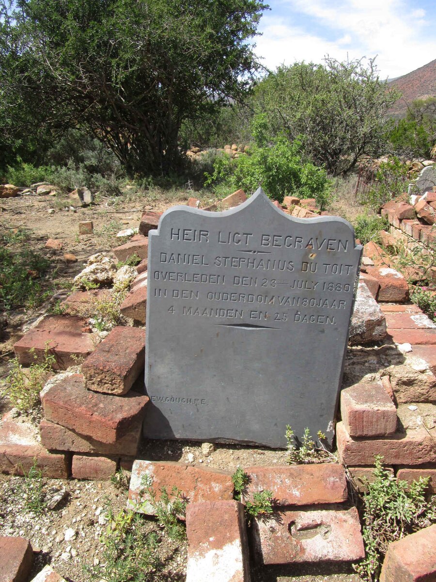 TOIT Daniel Stephanus, du -1880