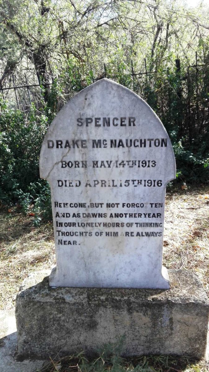 McNAUGHTON Spencer Drake 1913-1916