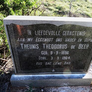 BEER Theunis Theodorus, de 1896-1964