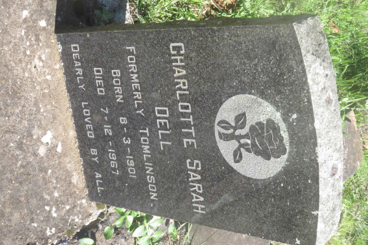 DELL Charlotte Sarah formerly TOMLINSON 1901-1967