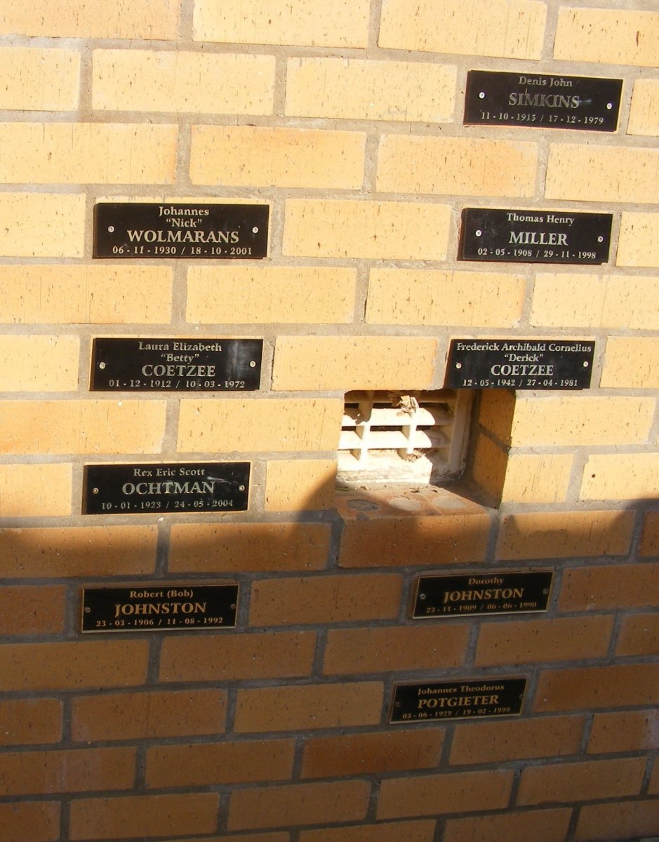 4. Trinity Presbyterian Church, Memorial Wall