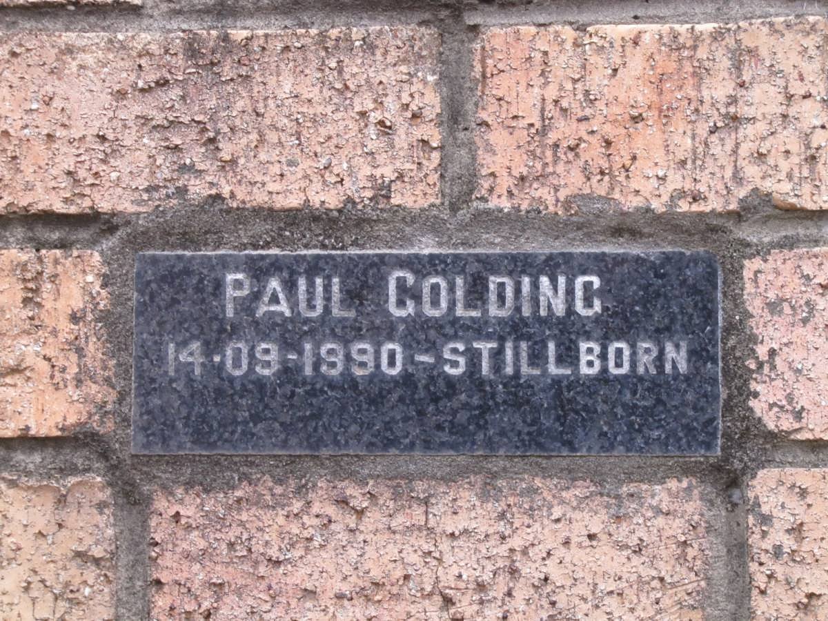 GOLDING Paul 1990-1990