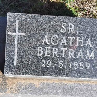 BERTRAM Agatha -1889