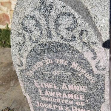 LAWRANCE Ethel Annie -1891