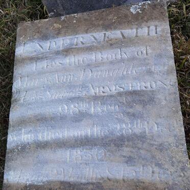 ARMSTRONG Mary Ann -1830