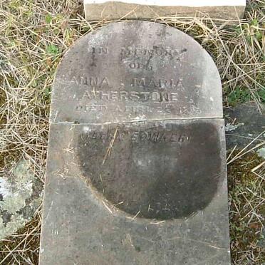 ATHERSTONE Anna Maria nee BOWKER -1895