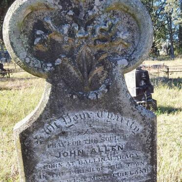 ALLEN John -1871