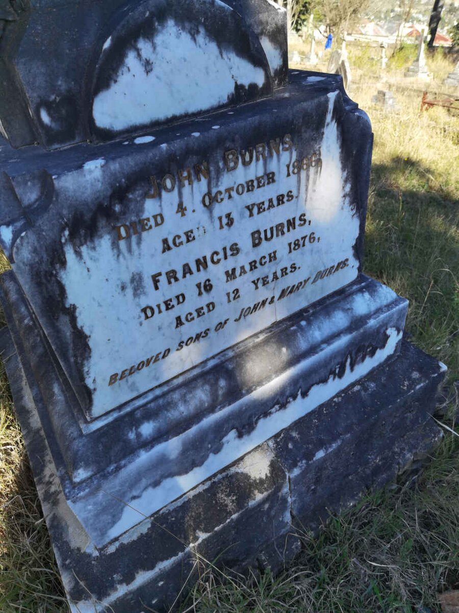 BURNS John -1866 :: BURNS Francis -1876 _2