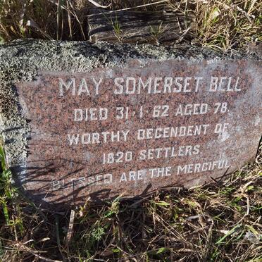 BELL May Somerset -1962