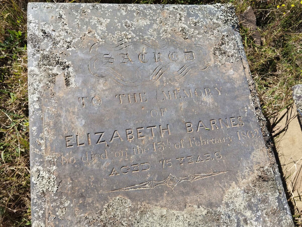 BARNES Elizabeth -1862