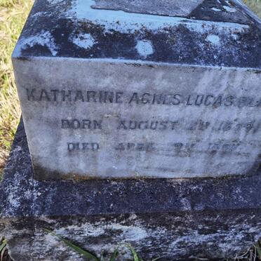 BLAINE Katharine Agnes Lucas 1854-1862