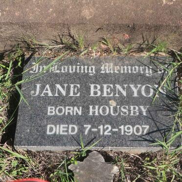 BENYON Jane nee HOUSBY -1907