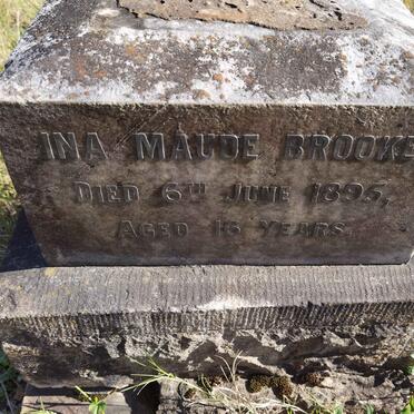 BROOKE Ina Maude -1895