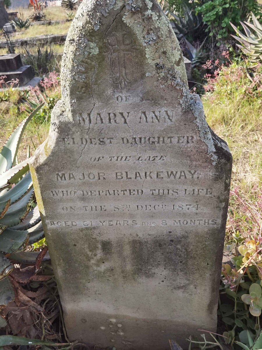 BLAKEWAY Mary Ann -1874