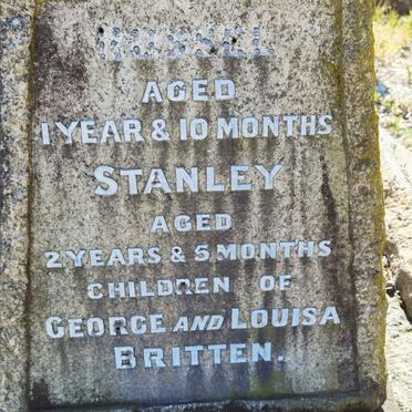 BRITTEN George -1927 &amp; Louisa -1942 :: BRITTEN Gilbert Frederick 1887-1959  :: BRITTEN Lilian Louise 1886-1952 :: BRITTEN Russel :: BRITTEN Stanley :: BRITTEN Ella Marianne 1890-1965 _2