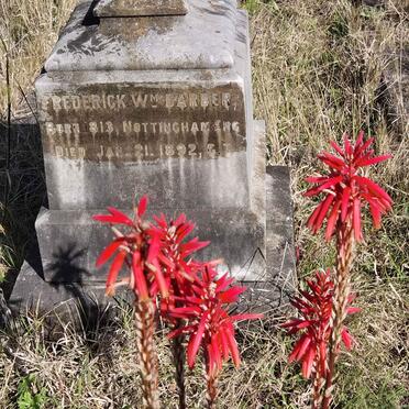 BARBER Frederick W. 1813-1892