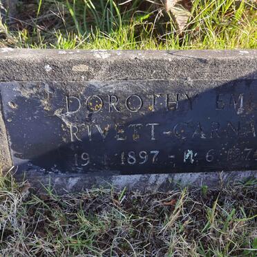 CARNAC Dorothy Emily, RIVETT 1897-1979