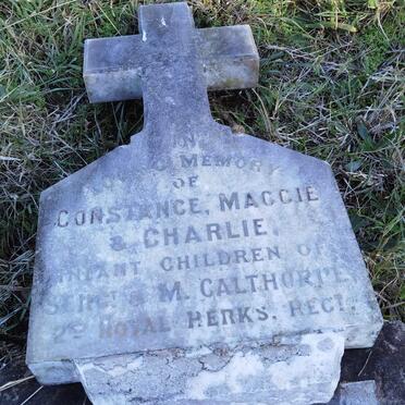 CALTHORPE Constance :: CALTHORPE Maggie :: CALTHORPE Charlie