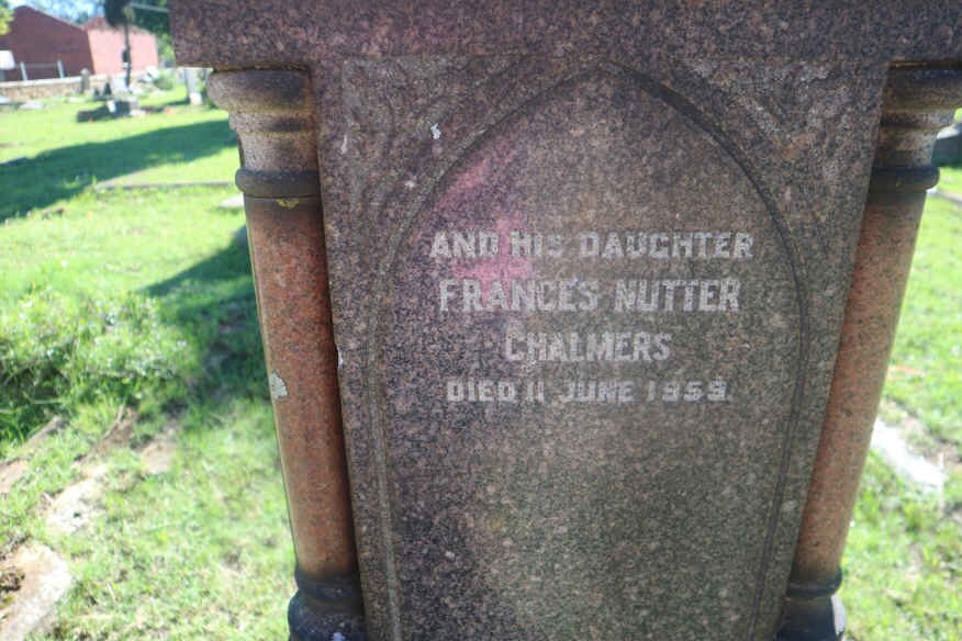 CHALMERS Frances Nutter -1959