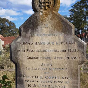 COPELAND Thomas Harrison 1831-1893 :: COPELAND Edith E.-1932