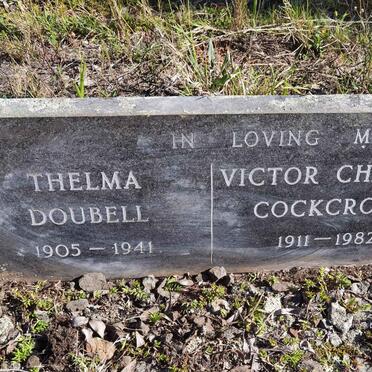 DOUBELL Thelma 1905-1941 :: COCKCROFT Victor Charles 1911-1982