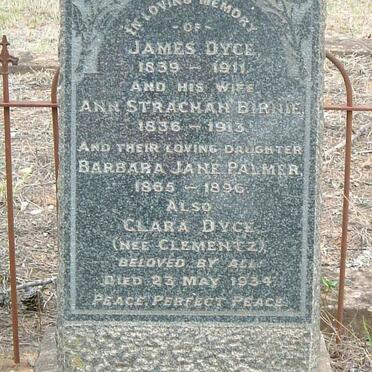 DYCE :: PALMER :: CLEMENTZ