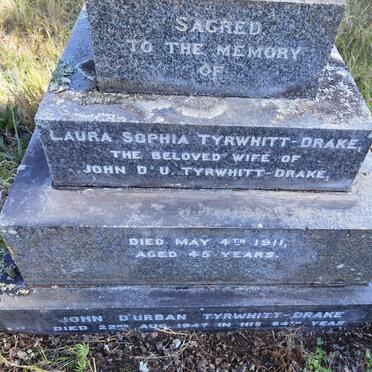 DRAKE John D'Urban TYRWHITT- -1947 & Laura Sophia -1911