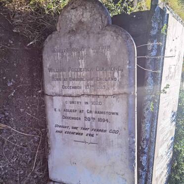 DUGMORE William Frederick 1813-1894