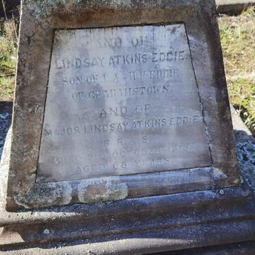 EDDIE Lindsay Atkins -1913 :: EDDIE Lindsay Atkins