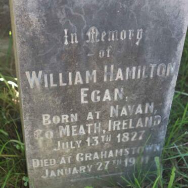 EGAN William Hamilton 1827-1901