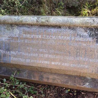 FINCHAM John Thorton Zechariah 1836-1898