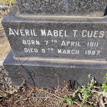 GUEST Averil Mabel T. 1911-1987