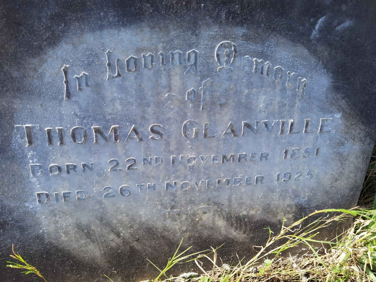 GLANVILLE Thomas 1851-1925