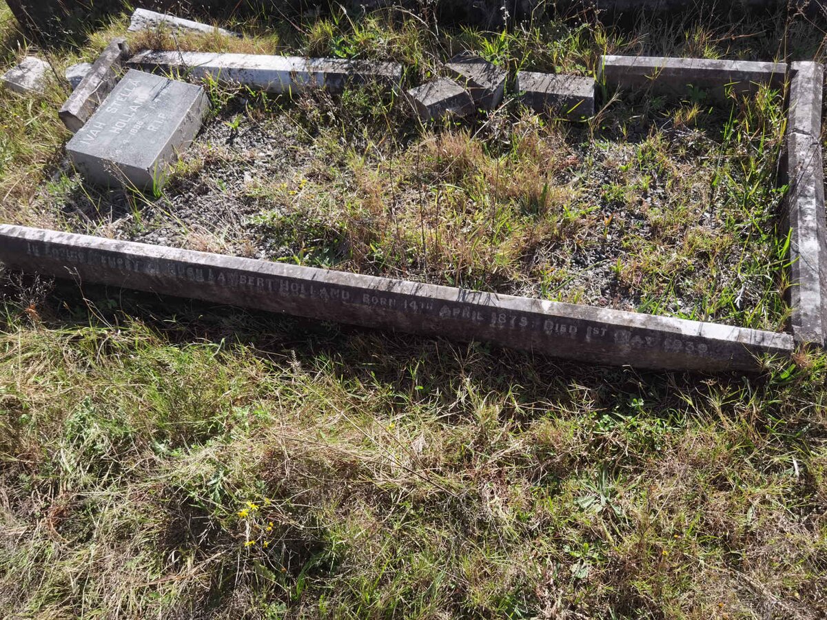 HOLLAND Hugh Lambert 1875-1939 & Ivah Stella 1886-1976 _1