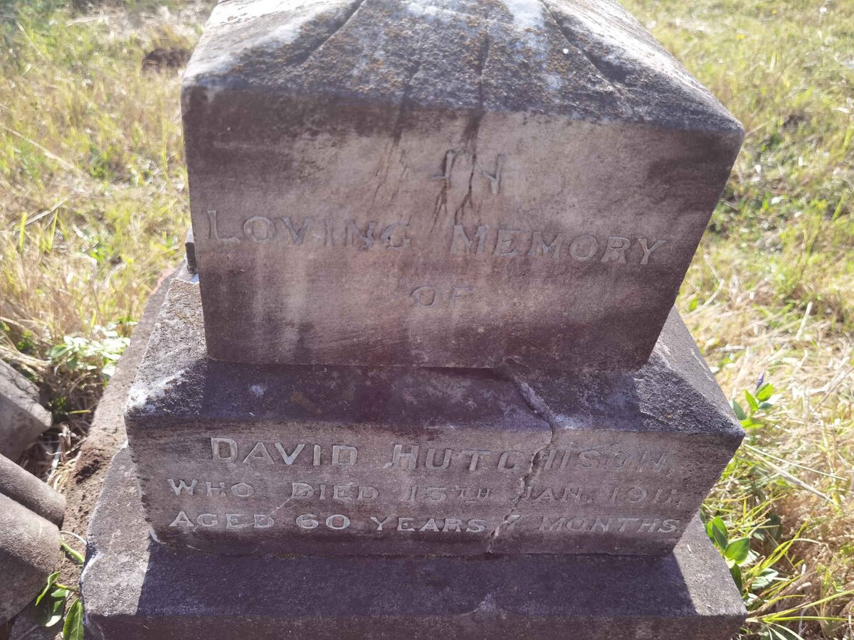 HUTCHISON David -1911