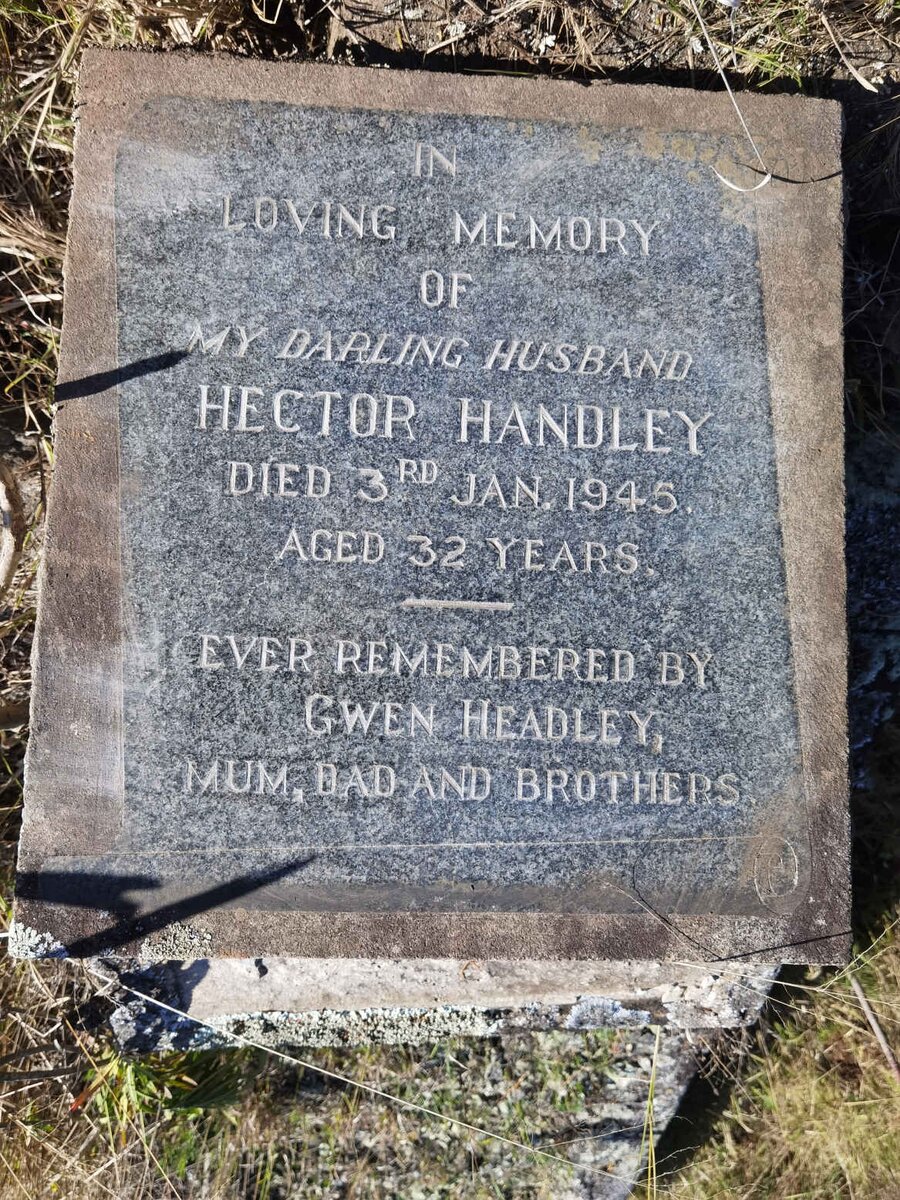 HANDLEY Hector -1945