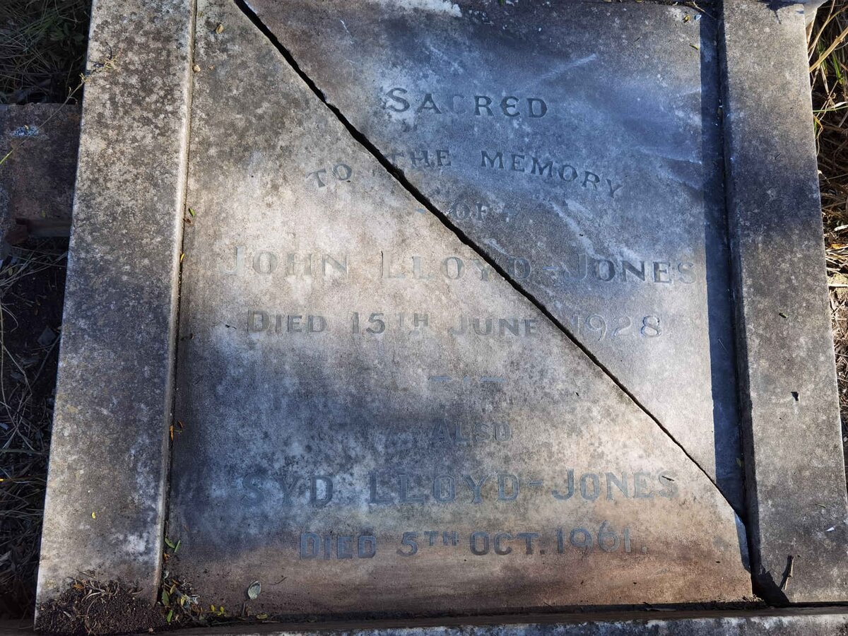 JONES John, LLOYD -1928 :: JONES Syd, LLOYD -1961