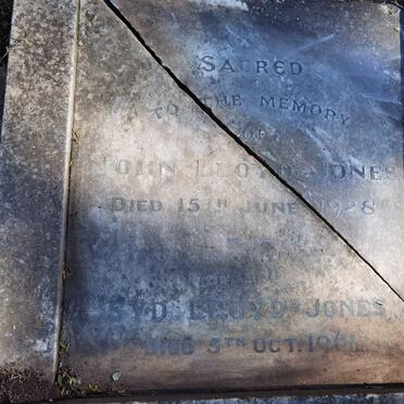 JONES John, LLOYD -1928 :: JONES Syd, LLOYD -1961