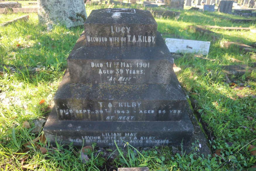KILBY T.A. -1943 &amp; Lucy -1901 :: KILBY Lilian May -1949
