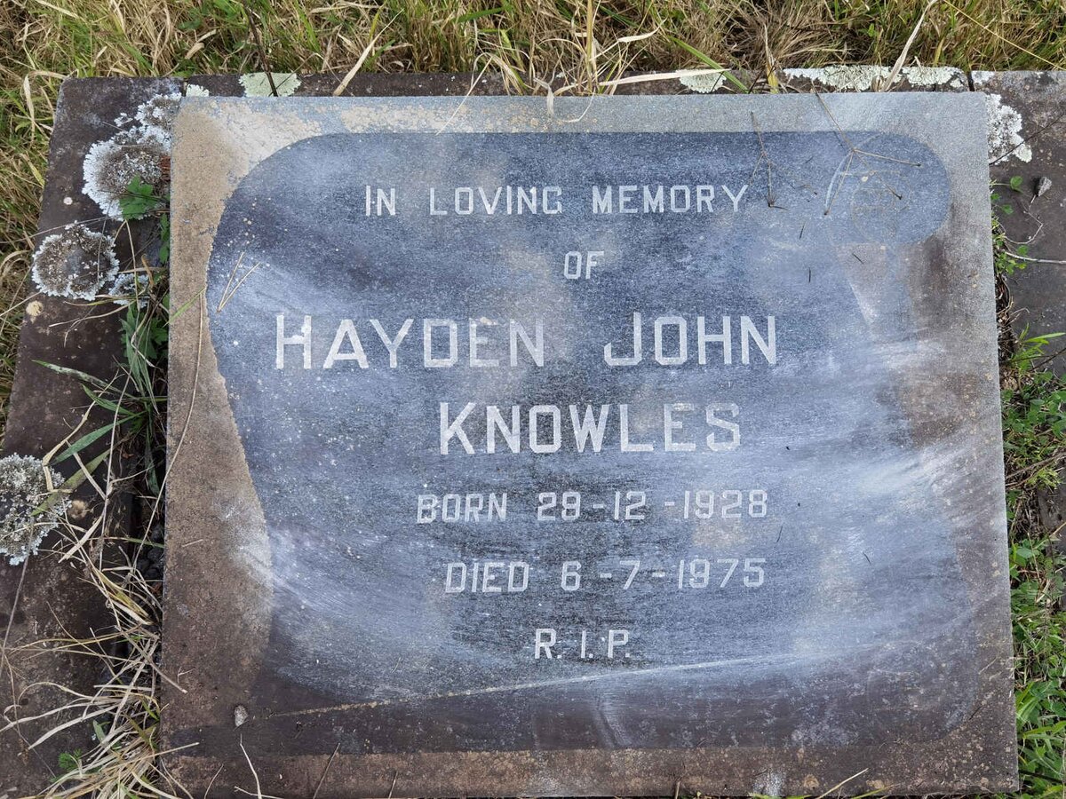 KNOWLES Hayden John 1928-1975