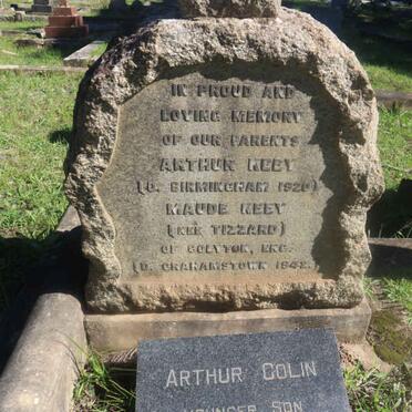 KEEY Arthur -1920 &amp; Maude TIZZARD -1942 :: KEEY Arthur Colin -1958 _1