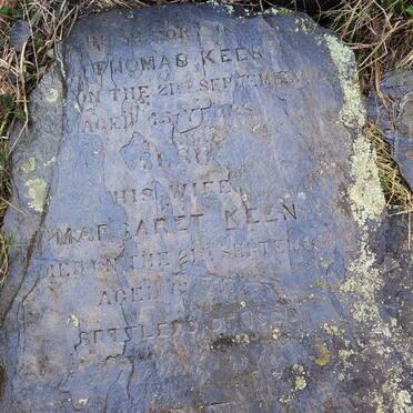 KEEN Thomas -1839 &amp; Margaret -1855