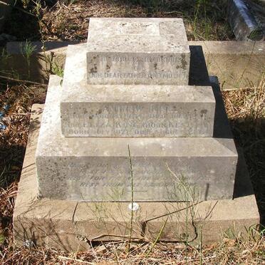 KING Andrew 1814-1904 &amp; Eliza KESTELL -1906