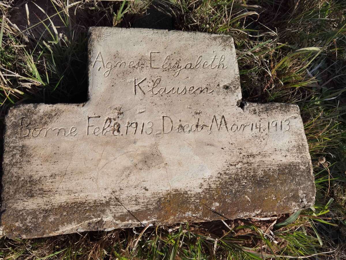 KLAUSEN Agnes Elizabeth 1913-1913