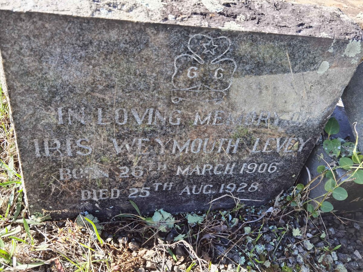 LEVEY Iris Weymouth 1906-1928