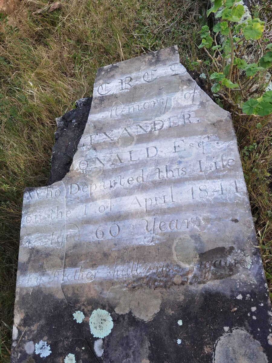 MCDONALD Alexander -1841