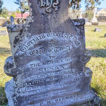 McDERMOTT Patrick -1896 &amp; Susan -1877